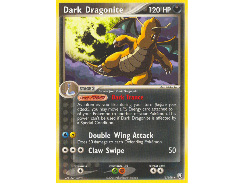 Dark Dragonite (Reverse Holo)