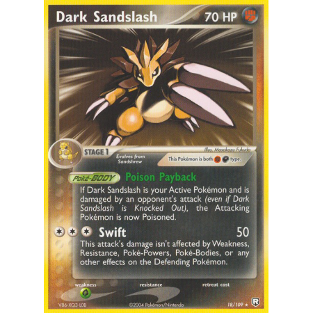Dark Sandslash (Reverse Holo)