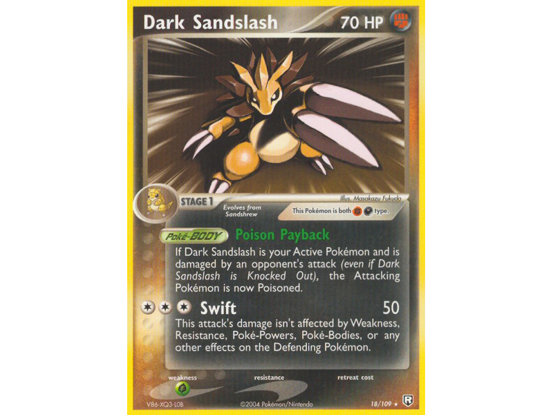 Dark Sandslash (Reverse Holo)