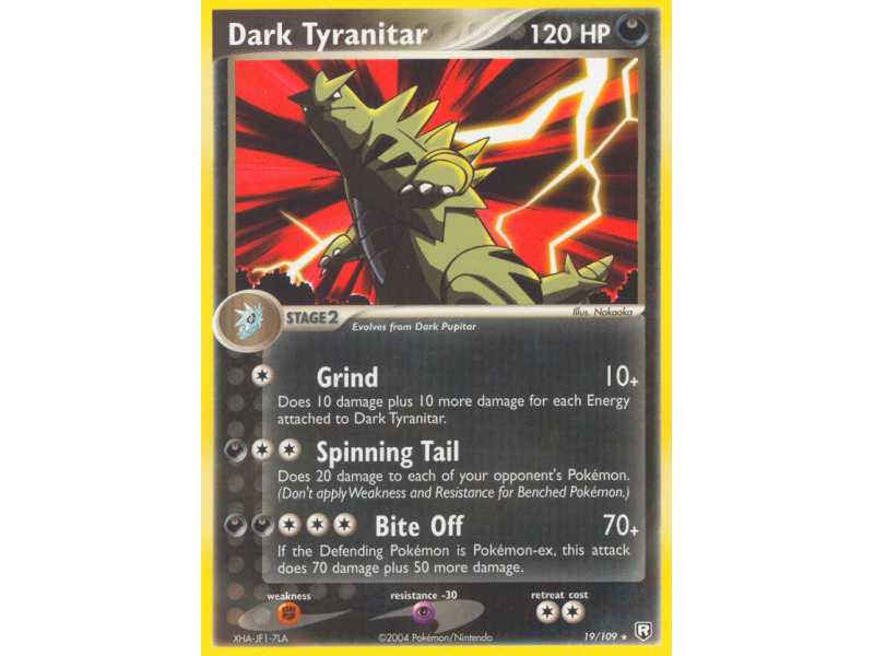 Dark Tyranitar (Reverse Holo)