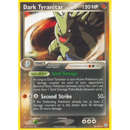 Dark Tyranitar (Reverse Holo)