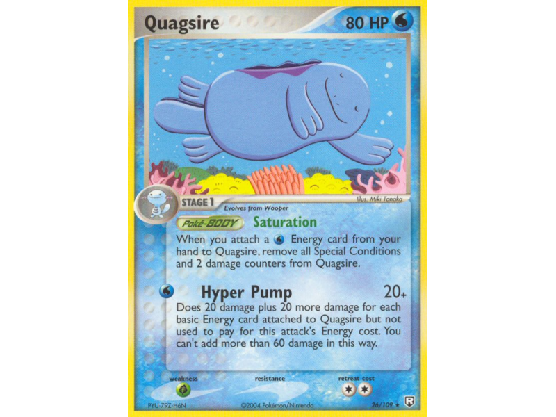 Quagsire (Reverse Holo)
