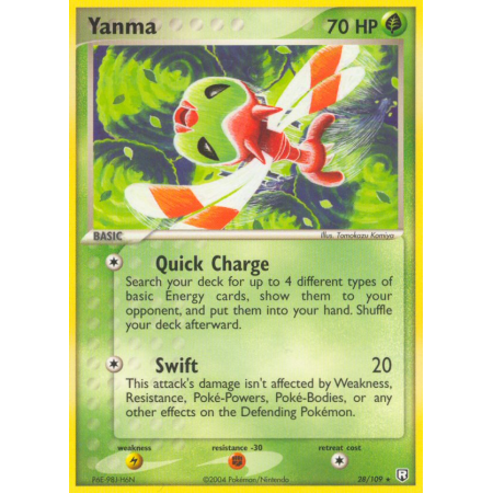 Yanma (Reverse Holo)