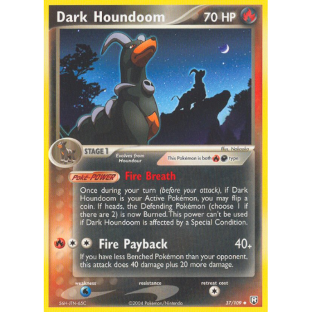 Dark Houndoom (Reverse Holo)