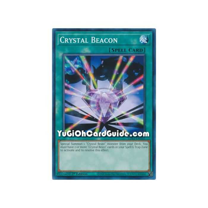Crystal Beacon (Common) – Legendary Duelist Season 1 | Carta YUGIOH en México