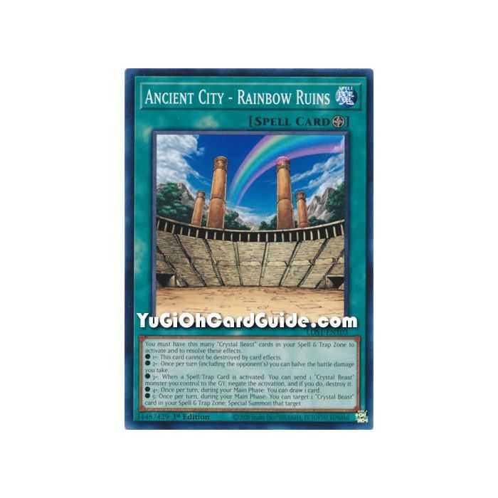 Ancient City - Rainbow Ruins (Common) – Legendary Duelist Season 1 | Carta YUGIOH en México