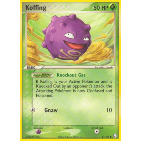 Koffing (Reverse Holo)