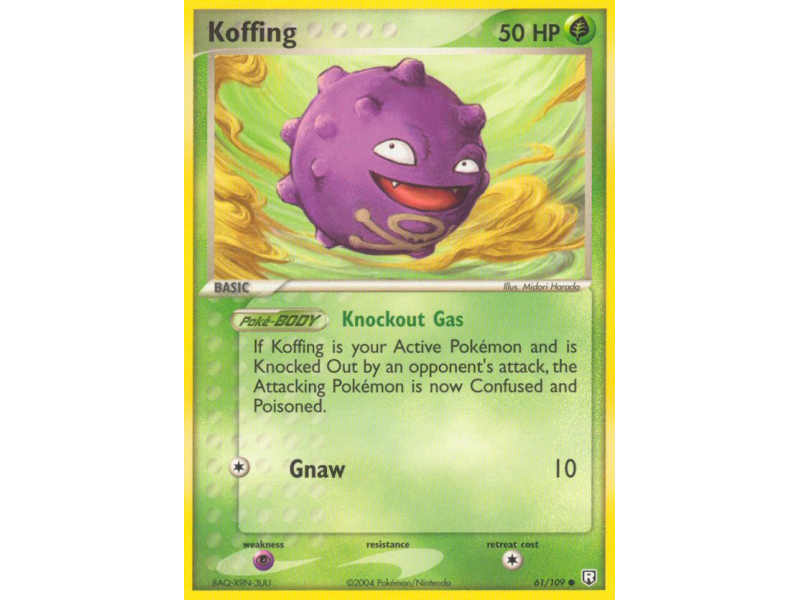 Koffing (Reverse Holo)