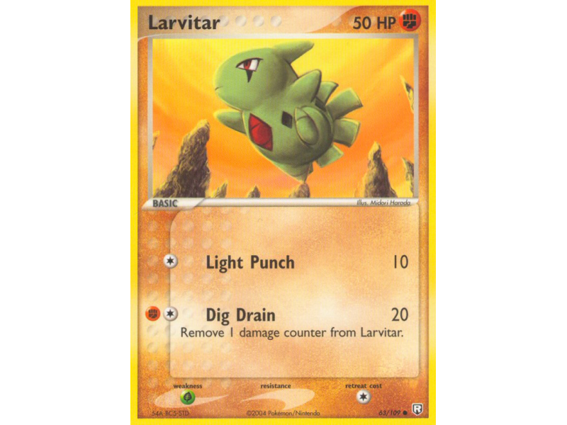 Larvitar (Reverse Holo)