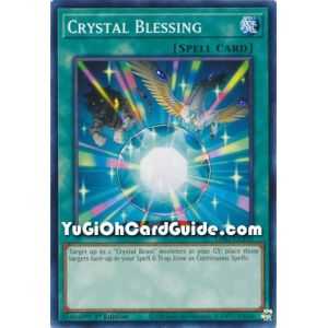Crystal Blessing (Common) – Legendary Duelist Season 1 | Carta YUGIOH en México