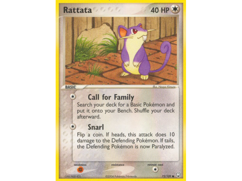 Rattata (Reverse Holo)
