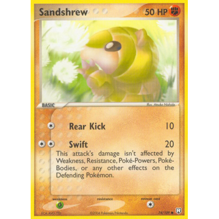 Sandshrew (Reverse Holo)