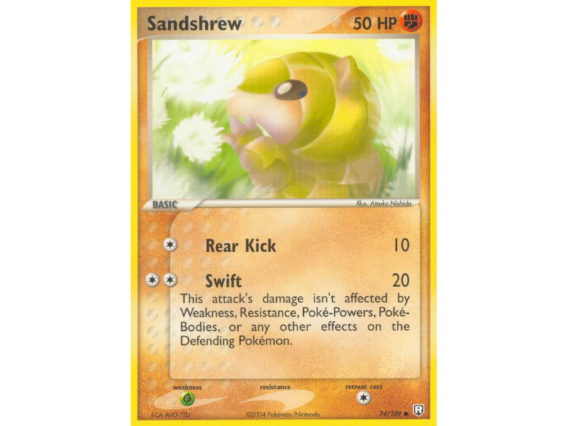 Sandshrew (Reverse Holo)