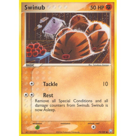 Swinub (Reverse Holo)