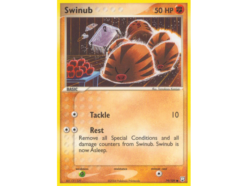 Swinub (Reverse Holo)