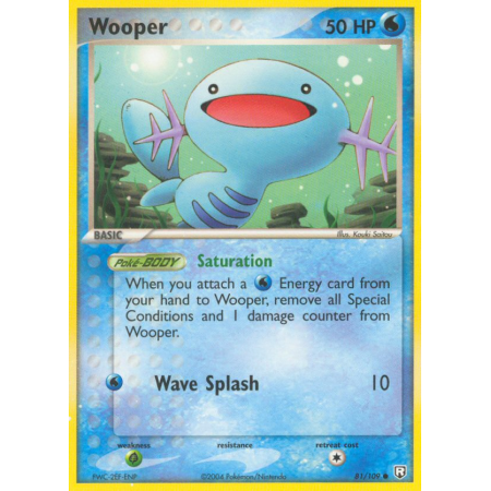 Wooper (Reverse Holo)