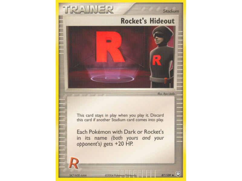 Rocket's Hideout (Reverse Holo)