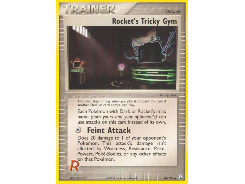 Rocket's Tricky Gym (Reverse Holo)