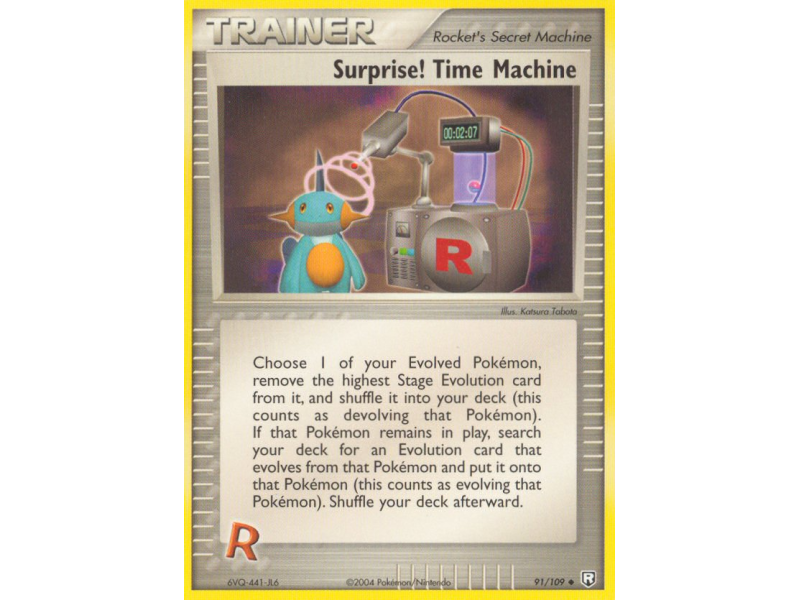 Surprise! Time Machine (Reverse Holo)
