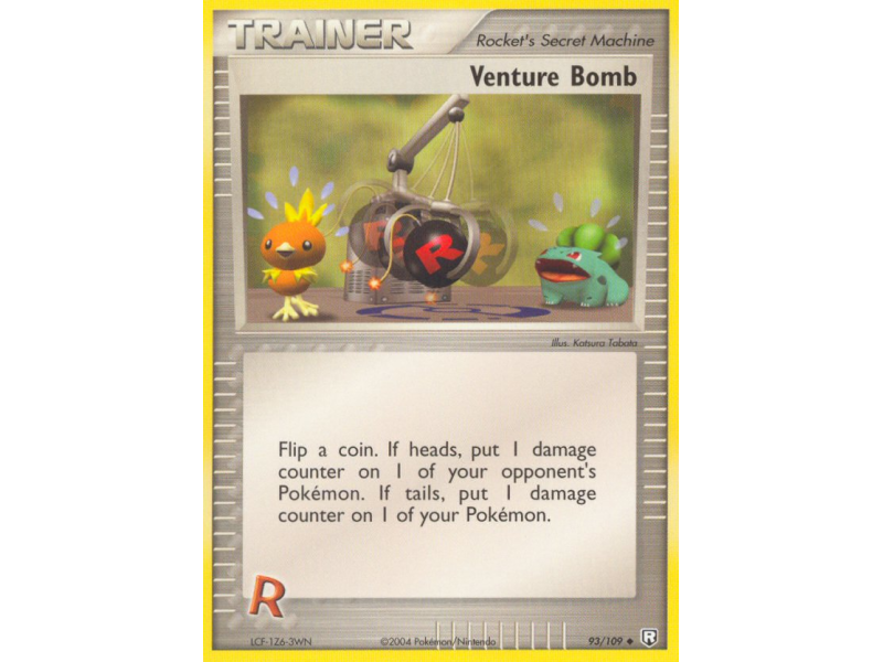 Venture Bomb (Reverse Holo)