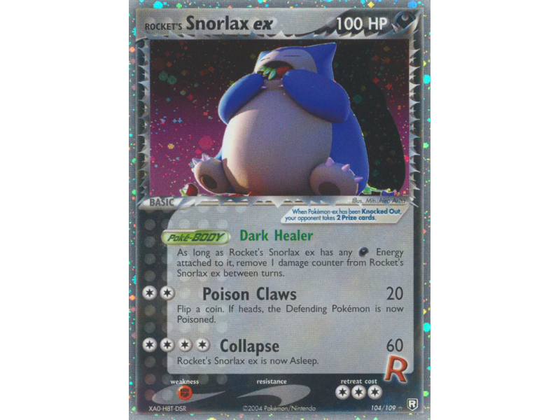 Rocket's Snorlax ex