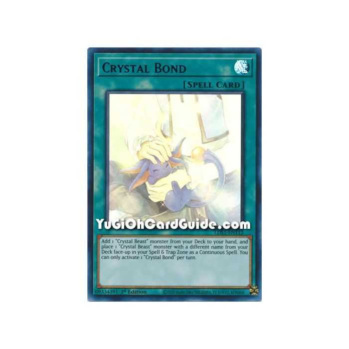Crystal Bond (Ultra Rare) – Legendary Duelist Season 1 | Carta YUGIOH en México