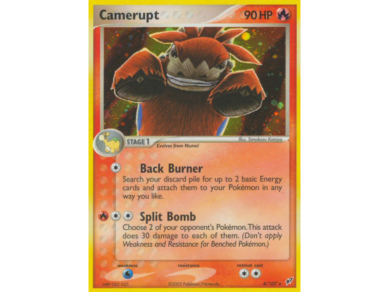 Camerupt (Reverse Holo)