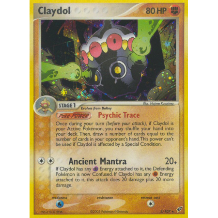 Claydol (Holo)