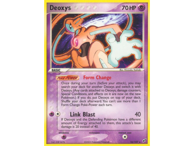 Deoxys (Reverse Holo)