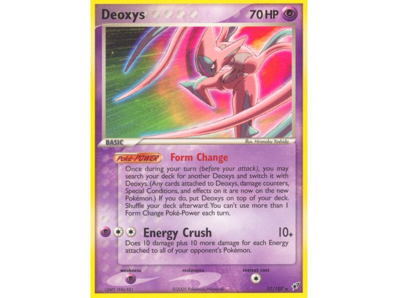 Deoxys (Reverse Holo)
