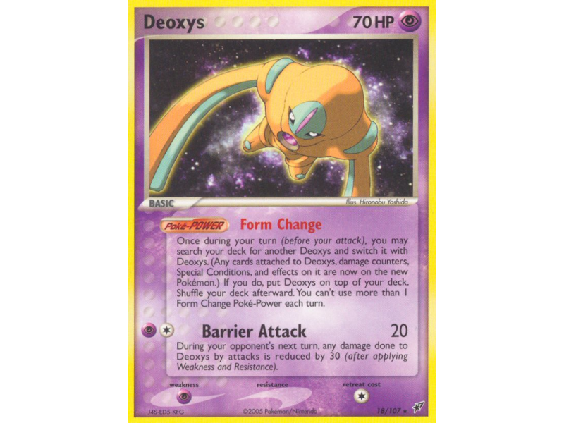 Deoxys (Reverse Holo)