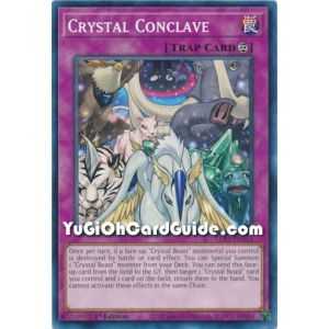 Crystal Conclave (Common) – Legendary Duelist Season 1 | Carta YUGIOH en México