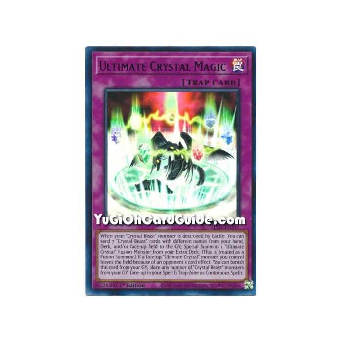 Ultimate Crystal Magic (Ultra Rare) – Legendary Duelist Season 1 | Carta YUGIOH en México
