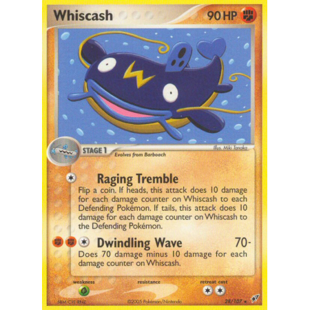 Whiscash (Reverse Holo)