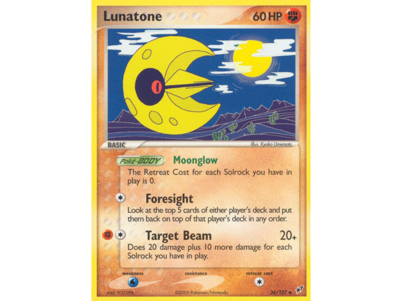 Lunatone (Reverse Holo)