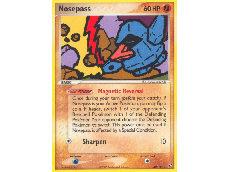 Nosepass (Reverse Holo)
