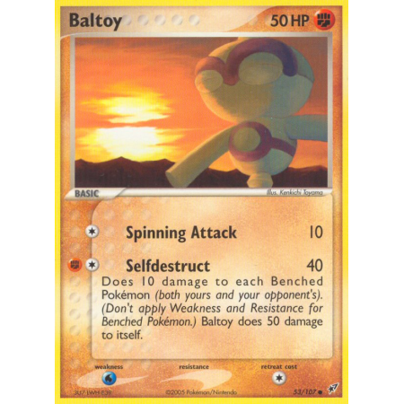 Baltoy (Reverse Holo)