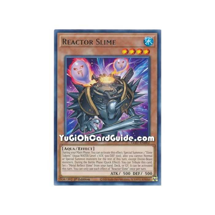 Reactor Slime (Rare) – Legendary Duelist Rage of Ra | Carta YUGIOH en México