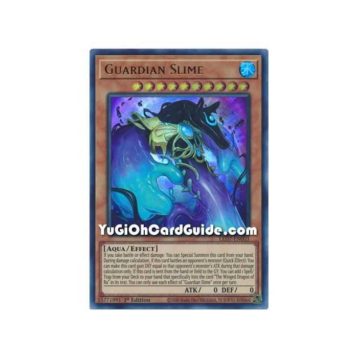 Guardian Slime (Ultra Rare) – Legendary Duelist Rage of Ra | Carta YUGIOH en México