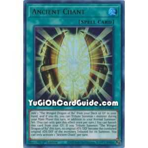 Ancient Chant (Ultra Rare) – Legendary Duelist Rage of Ra | Carta YUGIOH en México