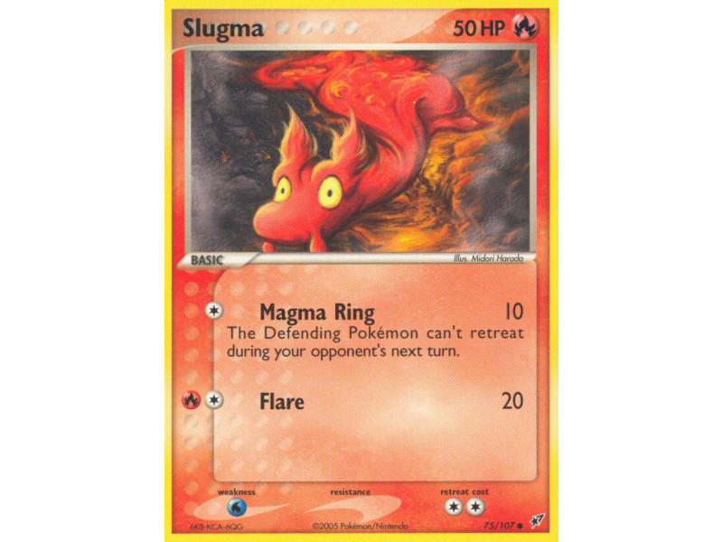 Slugma (Reverse Holo)