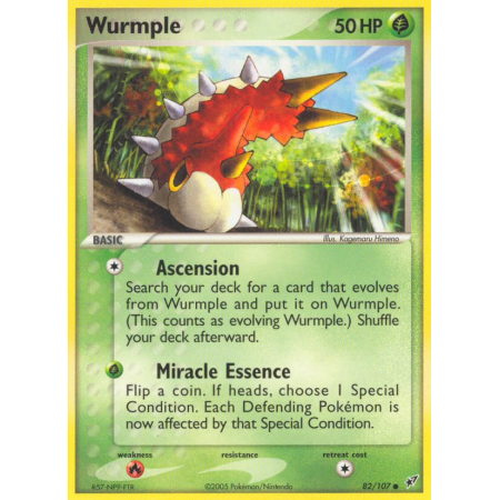 Wurmple (Reverse Holo)