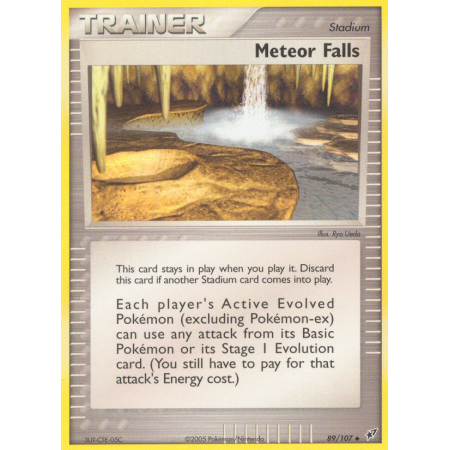 Meteor Falls (Reverse Holo)