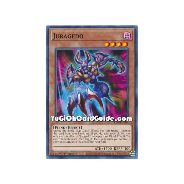 Juragedo (Common) – Legendary Duelist Rage of Ra | Carta YUGIOH en México