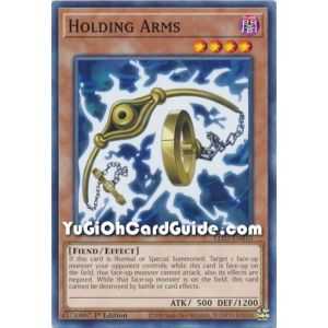 Holding Arms (Common) – Legendary Duelist Rage of Ra | Carta YUGIOH en México