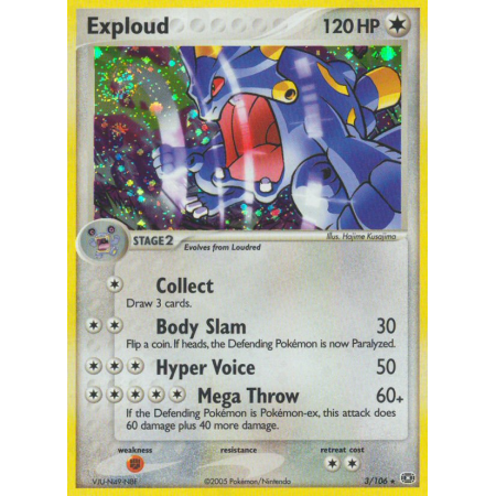 Exploud (Reverse Holo)