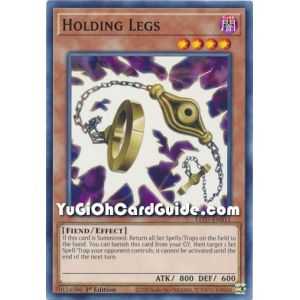 Holding Legs (Common) – Legendary Duelist Rage of Ra | Carta YUGIOH en México