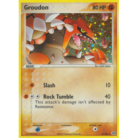 Groudon (Reverse Holo)