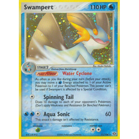 Swampert (Reverse Holo)