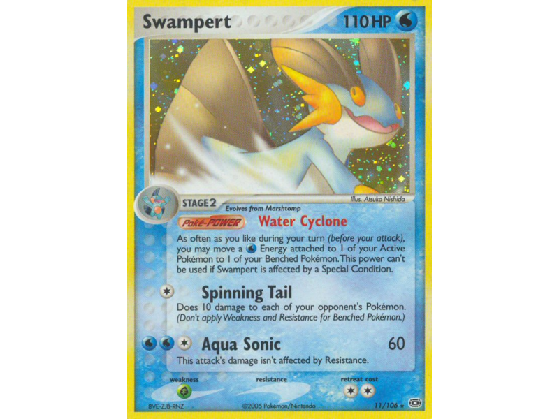 Swampert (Reverse Holo)